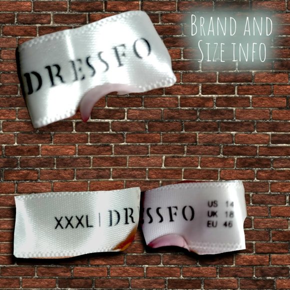 Off Shoulder Mint Green Floral Hi-Lo Dress w/Black Embroidery Accenting Waist - Picture 7 of 8